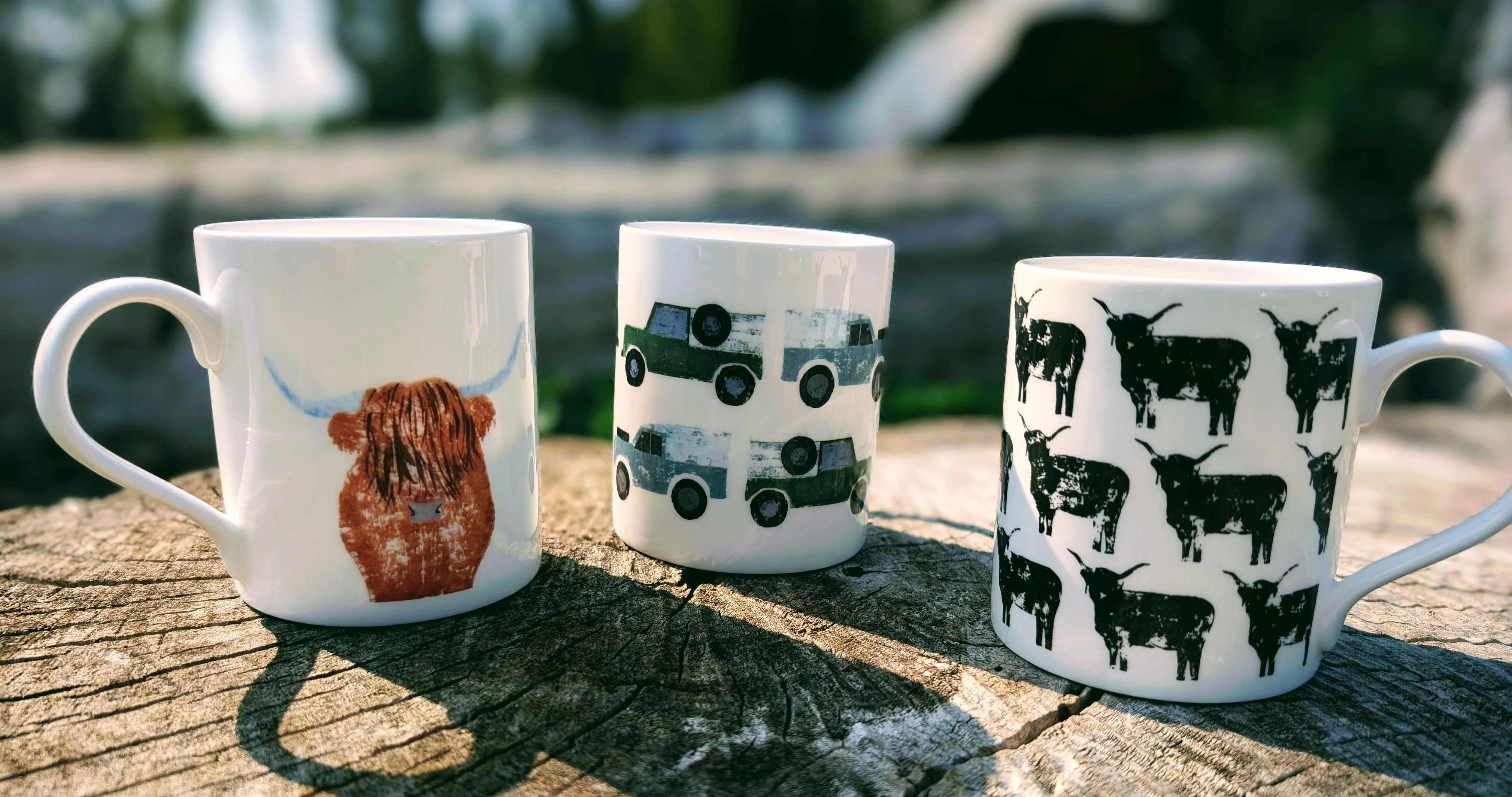 Farm Print China Mug